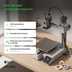Impresora 3D Bambu Lab A1 Mini Combo multicolor AMS FDM