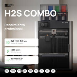 Impresora Bambu Lab H2S AMS Combo