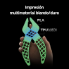 Impresora 3D Anycubic Kobra X Multicolor + 4 Filamentos Pla FDM