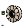 Filamento Hellbot ECOFILA PLA Cristal 1,75mm 1kg v2 NEW con carrete inyectado LOCK