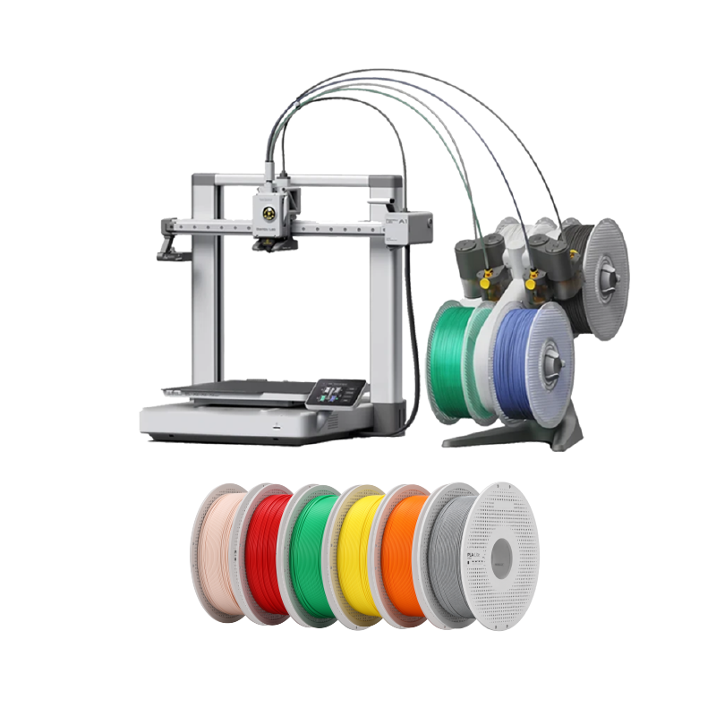 Combo Impresora Bambulab A1 Combo +  5kg Filamento Bambu PLA LITE