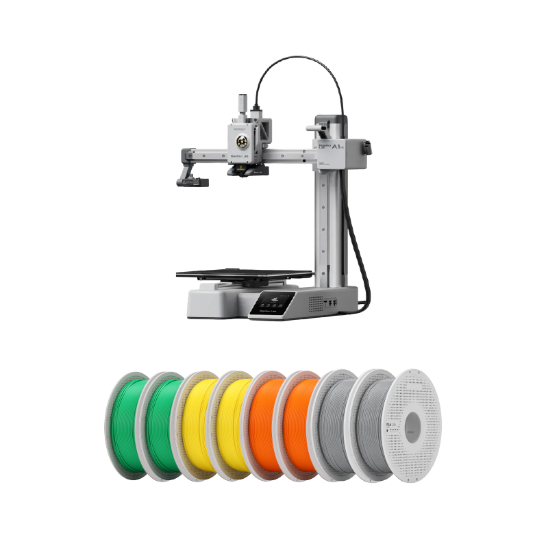 Combo Impresora Bambulab A1 Mini + 8kg Filamento Bambu PLA LITE