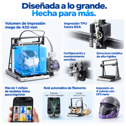Preventa Enero Impresora 3D Creality Ender 3 V3 Mega Combo FDM