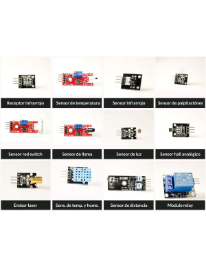 Kit de 37 Sensores para V1