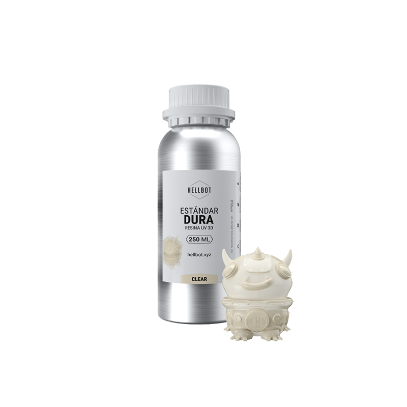 Resina 3D Estándar Dura Hellbot x 250ml