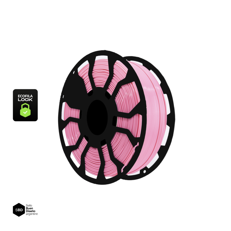 Filamento Hellbot ECOFILA PLA 1,75mm 1kg NEW con carrete inyectado LOCK