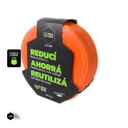 Filamento Hellbot ECOFILA RECARGA PLA 1,75mm 1kg LOCK
