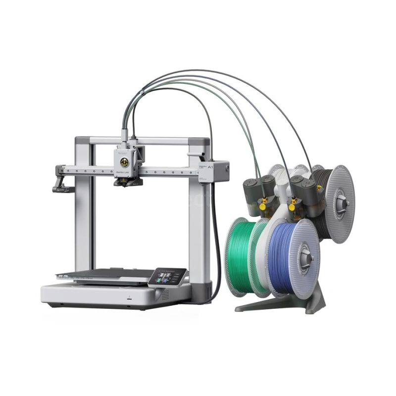 Impresora 3D Bambu Lab A1 Combo multicolor AMS FDM