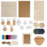 Kit materiales Medallas para grabado laser