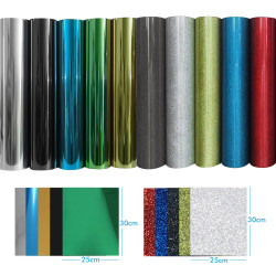 Set de vinilo transferencia térmica HTV para Grabado Laser