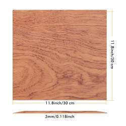 Contrachapado de palisandro para grabado laser