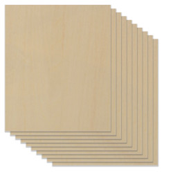 Contrachapado de madera tilo para grabado laser