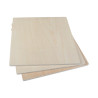 Paquete de tablero de madera 300 x 300 para Grabado Laser
