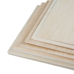 Paquete de tablero de madera 300 x 300 para Grabado Laser