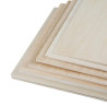 Paquete de tablero de madera 300 x 300 para Grabado Laser