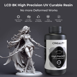 Resina Creality Alta Precision 1kg botella plastica