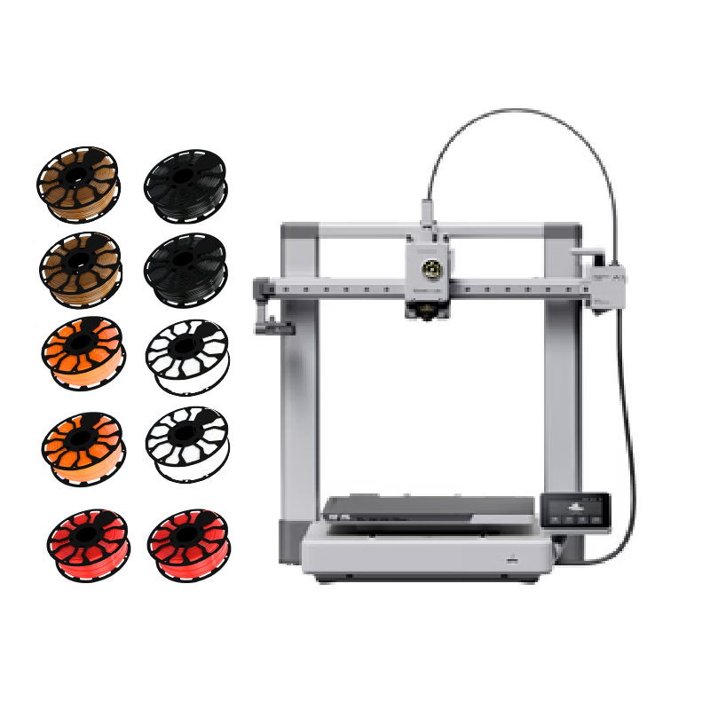 Combo Impresora 3D Bambu Lab A1 FDM + 10kg Filamento Hellbot