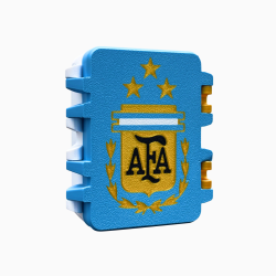 Filamento Hellbot ECOFILA PLA con carrete inyectado Combo 4kg Seleccion Argentina