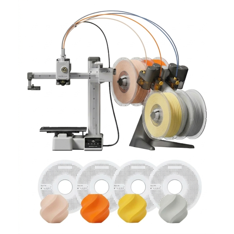 Combo Impresora Bambulab A1 Mini Combo + 4kg Filamento Bambu PLA LITE