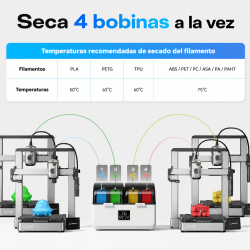 Secador de filamento Creality Space Pi X4L