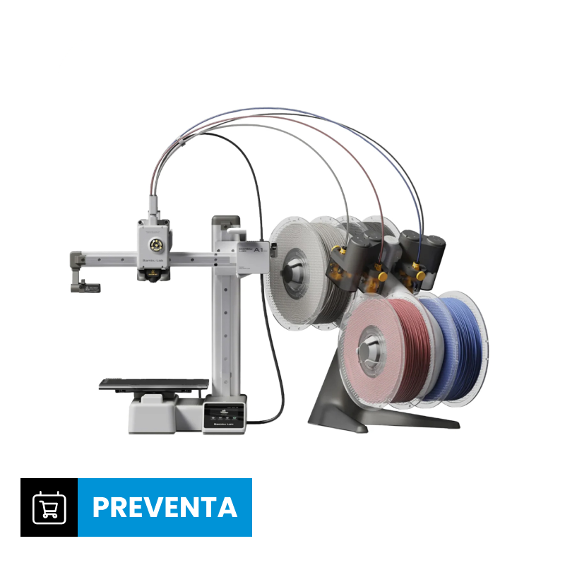 Preventa Septiembre Impresora 3D Bambu Lab A1 Mini Combo multicolor con AMS 4 colores FDM